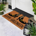 Wicked Witch Shoes "Happy Halloween" Coir Doormat 18" x 30