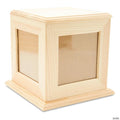 Woodpeckers Crafts, DIY Unfinished Wood  Photo Frame Box Pack of 1