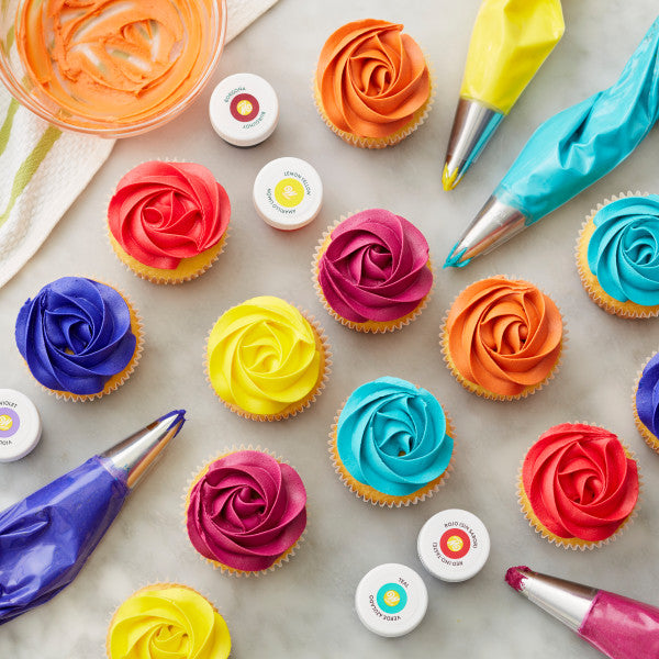 Wilton Edible Gel Food Coloring Set – 12 Piece – 6 oz.