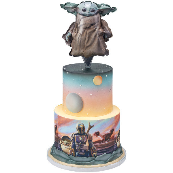 Star Wars The Mandalorian & The Bounty Edible Cake Image PhotoCake®