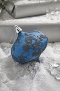 5" Blue Onion Ornament