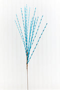 32" Blue Twisted Grass Spray
