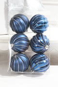 3" Blue Shatterproof Boxed Set of 6