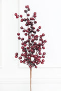 29" Burgundy Crabapple Spray Weather Resistant