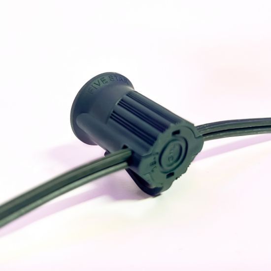 C7 Socket Cord - 25' 12" Spacing