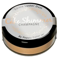Poppy Color Cake Shimmer Edible Luster Dust – 3 Grams (Select Your Color)