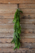 48” Cyprus/ Norfolk Pine Garland