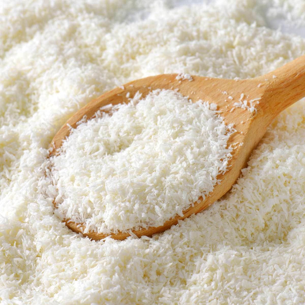 Desiccated Organic Fine Coconut for candy making 8 oz