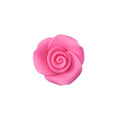 Pink 1" Rose Sugar Soft Premium Edible Decorations - 48 roses per order