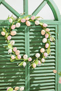 14" Egg & Leaf Wreath - Large