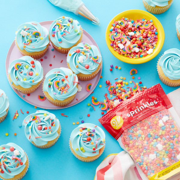 Wilton Rainbow Sprinkles Mix, 10 oz.
