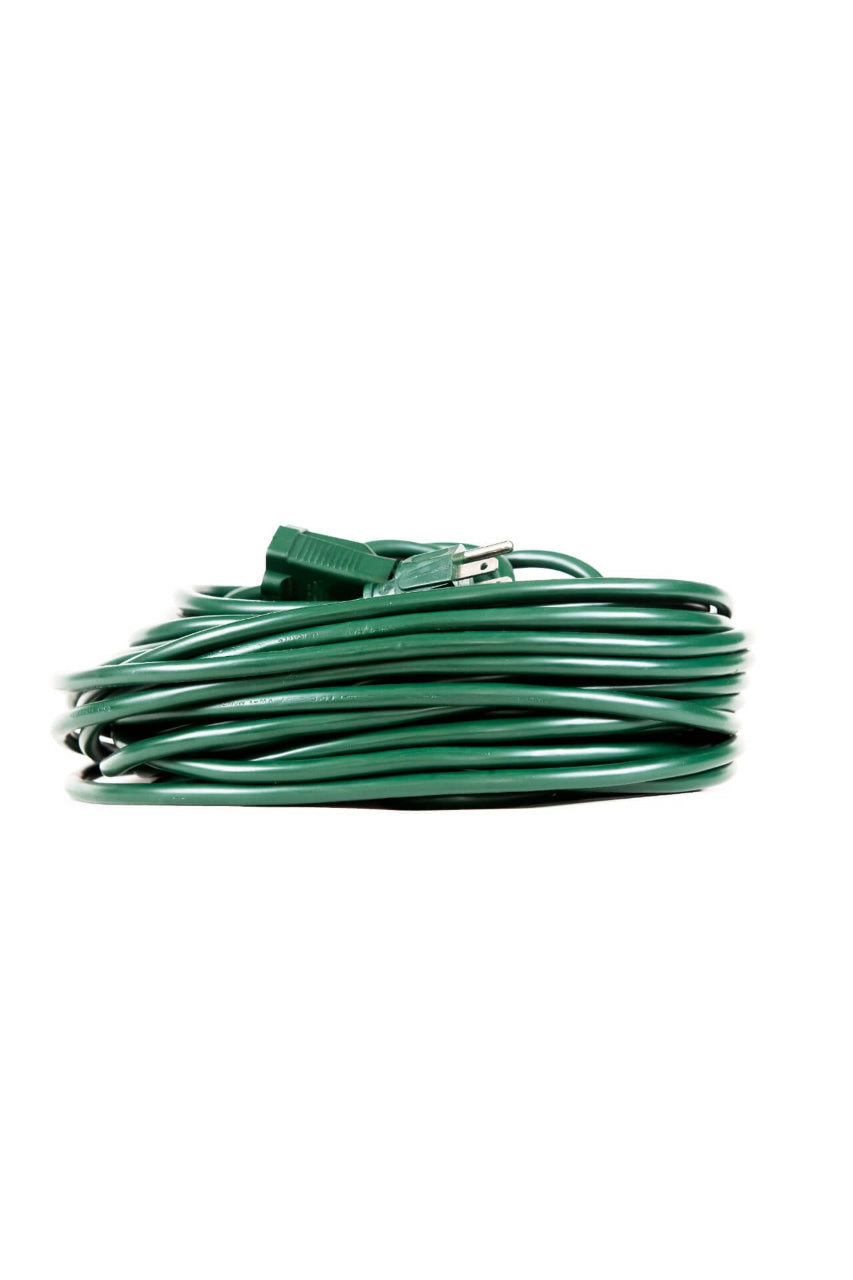 25' Green Extension Cord