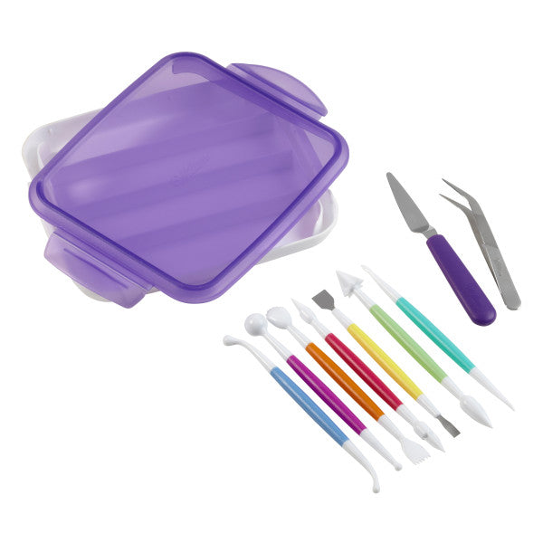 Wilton Fondant and Gum Paste Tools Set, 10-Piece