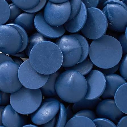Merckens Royal Blue Chocolate Confectionery Wafers – 5 lb