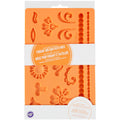 Wilton Damask Fondant and Gum Paste Silicone Mold, 15-Cavity