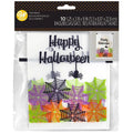 Wilton Happy Halloween Web Treat Bags Reseal Bags, 10-Count