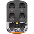 Wilton Halloween Non-Stick 6 cavity mini-Skull-Shaped Cake Pan