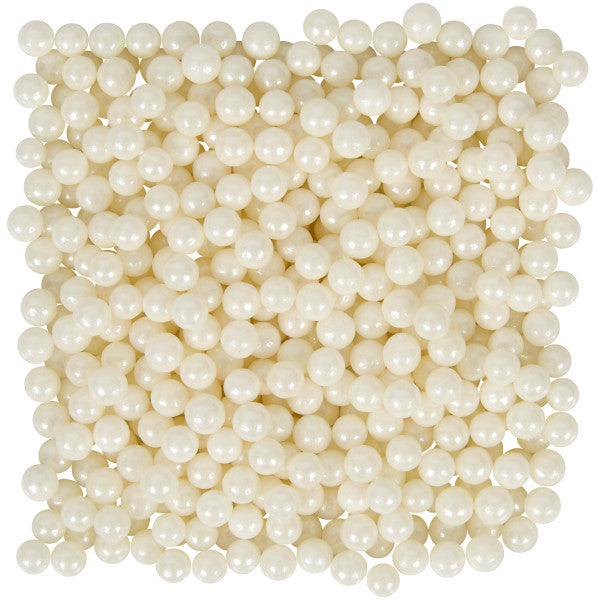 Wilton White Sugar Pearl Sprinkles – 5 oz.