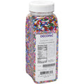Rainbow Sprinkles Large 26oz Pack Sprinkle Mix, Fancy Sprinkles For Cake Decorating, Handheld Container