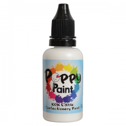 Poppy Paint Edible Confectionery Paint – 30 ml (Select Your Color)