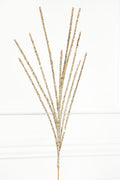 32" Glitter Mini Berry Grass Spray - Champagne/Gold