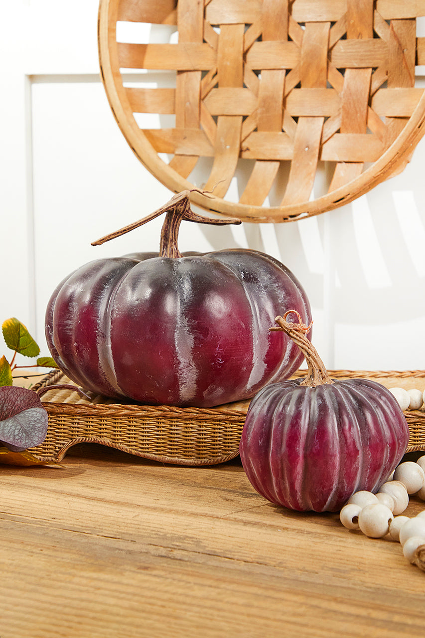 9" x 5" Plum Harvest Pumpkin Vine