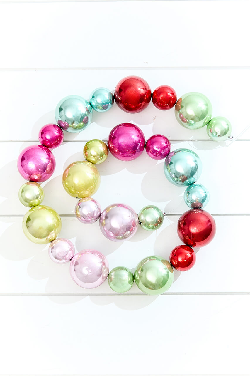 48" Retro Ball Garland