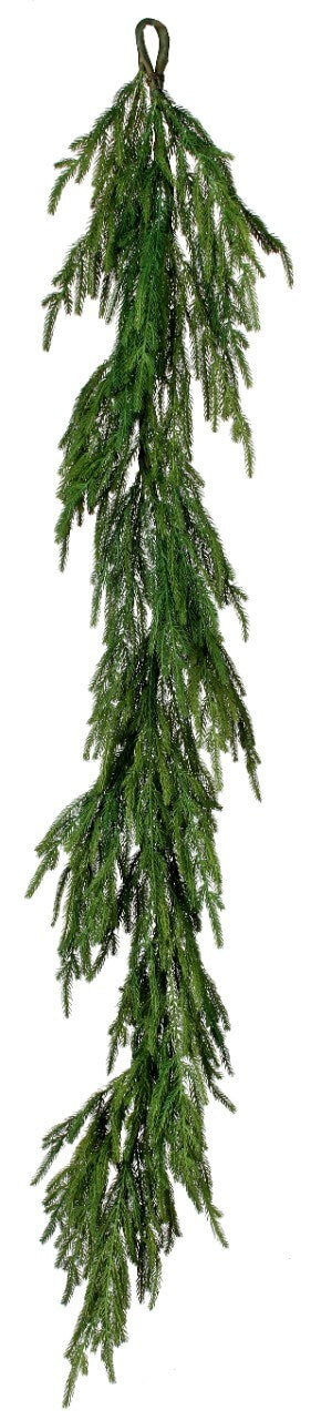72” Real Touch Norfolk Pine Garland