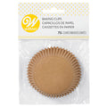 Wilton Kraft Paper Cupcake Liners – 75 Count