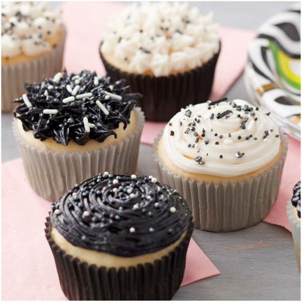 Wilton Pearlized Silver Sprinkle Assortment, 3.8 oz.