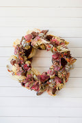 25” Farmhouse Autumn Wreath