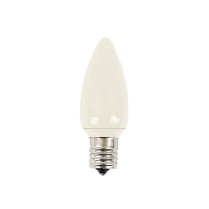 C9 Platinum Elite LED SMD Bulb (25 bulbs/bag) - Frosted, Warm White