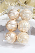 3" Pearl Shatterproof Boxed - Set of 6
