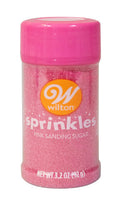 Wilton Pink Sanding Sugar, 3.2oz.
