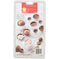 Wilton Christmas Hot Cocoa Bomb Plastic Candy Mold, 6-Cavity