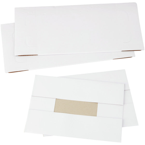 Wilton White Corrugated Cake Box, 10 x 14 Inch