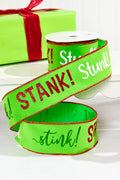 2.5" x 10 Yards Stink! Stank! Stunk! Ribbon