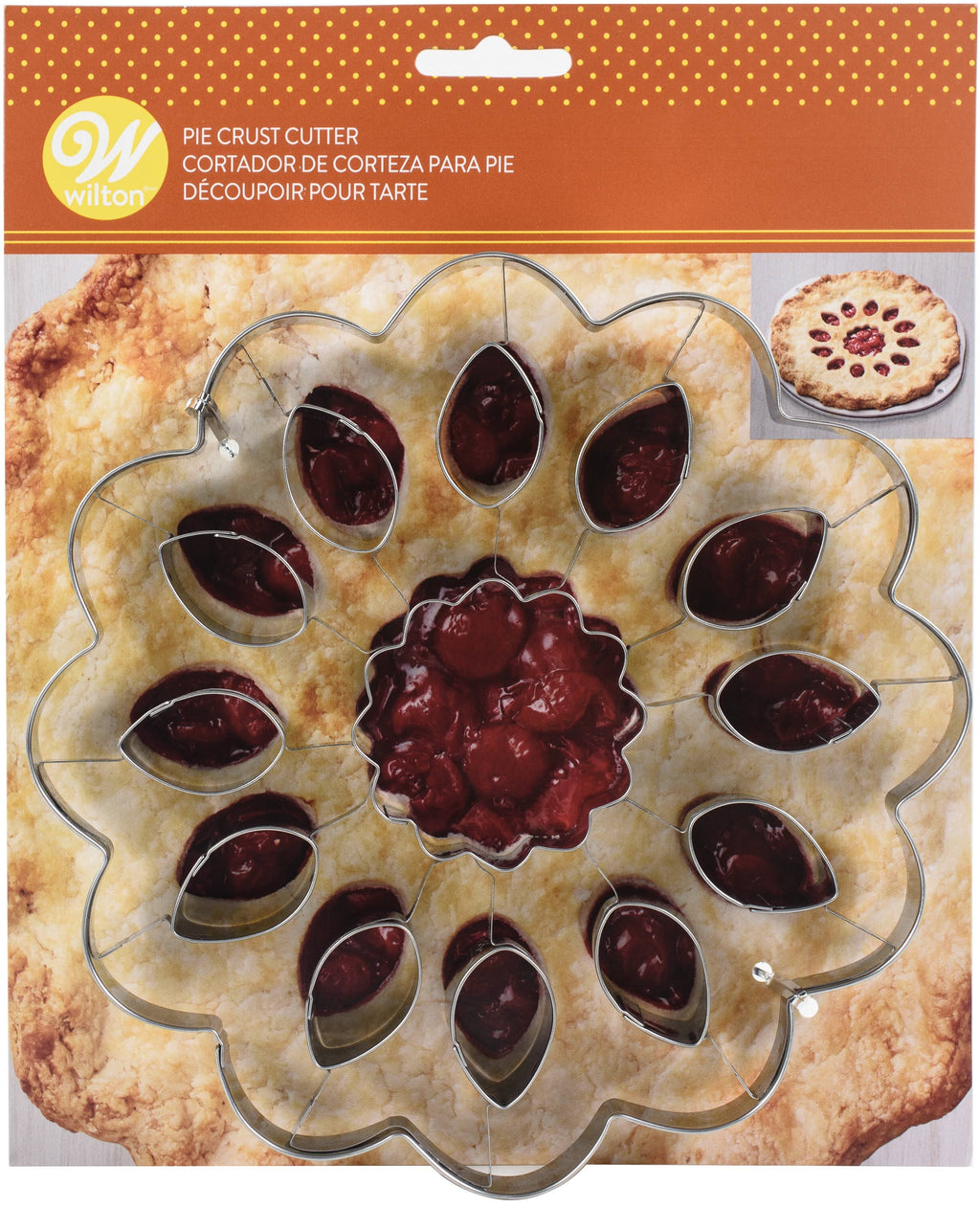 Wilton Sunflower Pie Crust Cutter Set