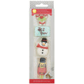 Wilton Gingerbread House Icing Decorations Outdoor Let it Snow