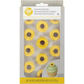 Wilton Sunflower Royal Icing Decorations – 12 Count