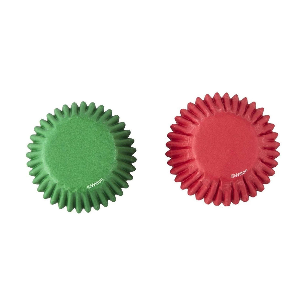 Wilton Red and Green Mini Baking Cups – 100 Count