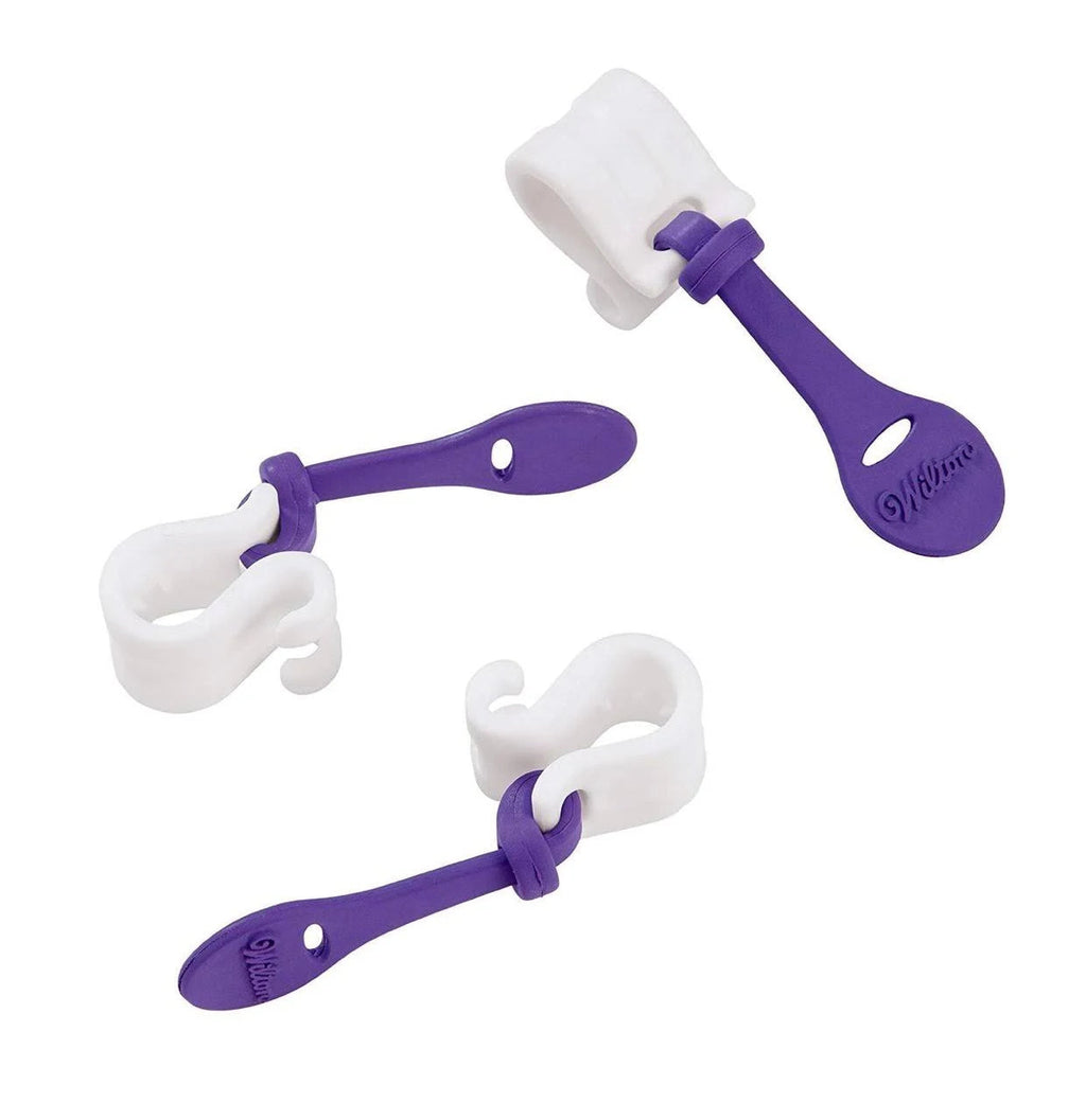 Wilton Decorating Icing Bag Clips 3 Pkg