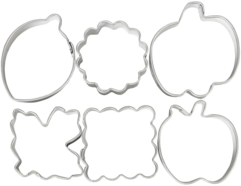 Wilton Pie Crust Cutter Set 6 piece Pkg-Autumn