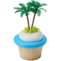 Palm Trees Cupcake Cake Decorating 6 set
