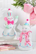 16.5" Fabric So Sweet Snowman