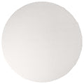 16" Round White Foil Cake Board Drum
