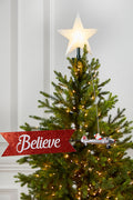 Santa's Biplane Tree Topper