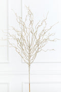34" Snow Glitter Twig Branch