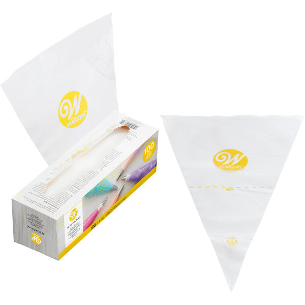 Wilton Easy-Grab Disposable Decorating Bags – 16 in. – 100 Count