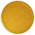 Gold Round Foil Cake Board – 10 Inch, 1/2 Inch Thick